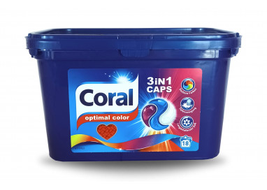 Coral 3in1 Optimal Color kapsułki 18szt