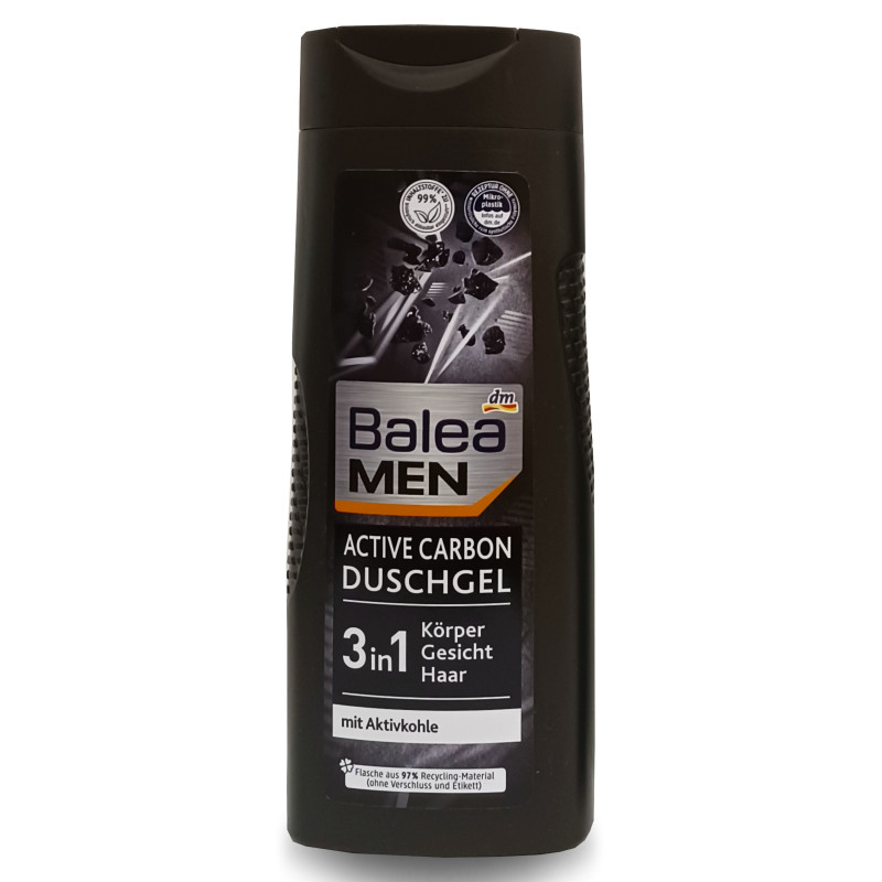 Balea Men 3in1 Active Carbon żel pod prysznic 300ml