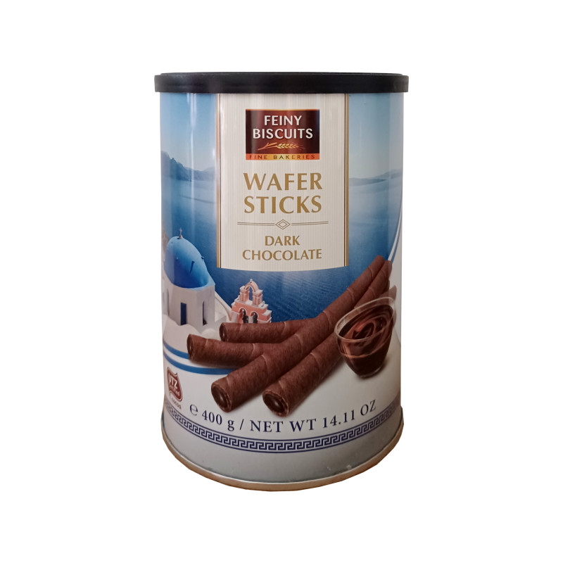 Feiny Biscuits Wafer Sticks Dark Chocolat rurki waflowe 400g