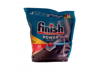 Finish Powerball All in1 Lemon tabletki do zmywarki 45szt