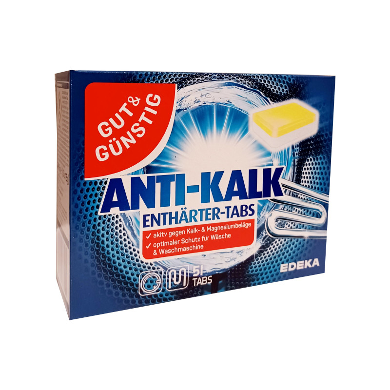 Gut & Gunstig Antikalk tabletki na kamień 51szt