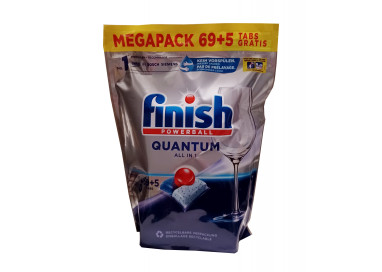 Finish Quantum All in1 tabletki do zmywarki 74szt