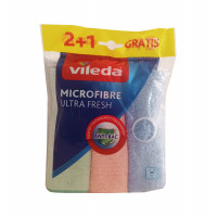 Vileda Microfibre Ultra Fresh ścierka 3szt