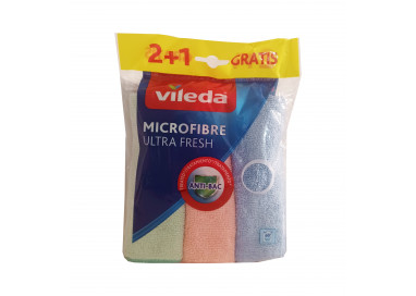 Vileda Microfibre Ultra Fresh ścierka 3szt