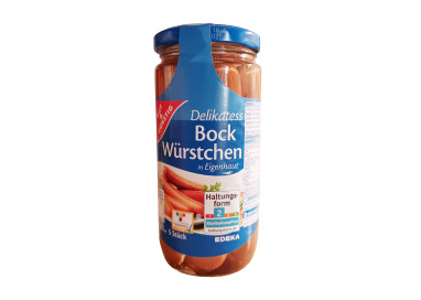 Gut & Gunstig Bock Wurstchen parówki 5szt 380g