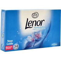 Lenor chusteczki zapachowe niebieskie 34szt.