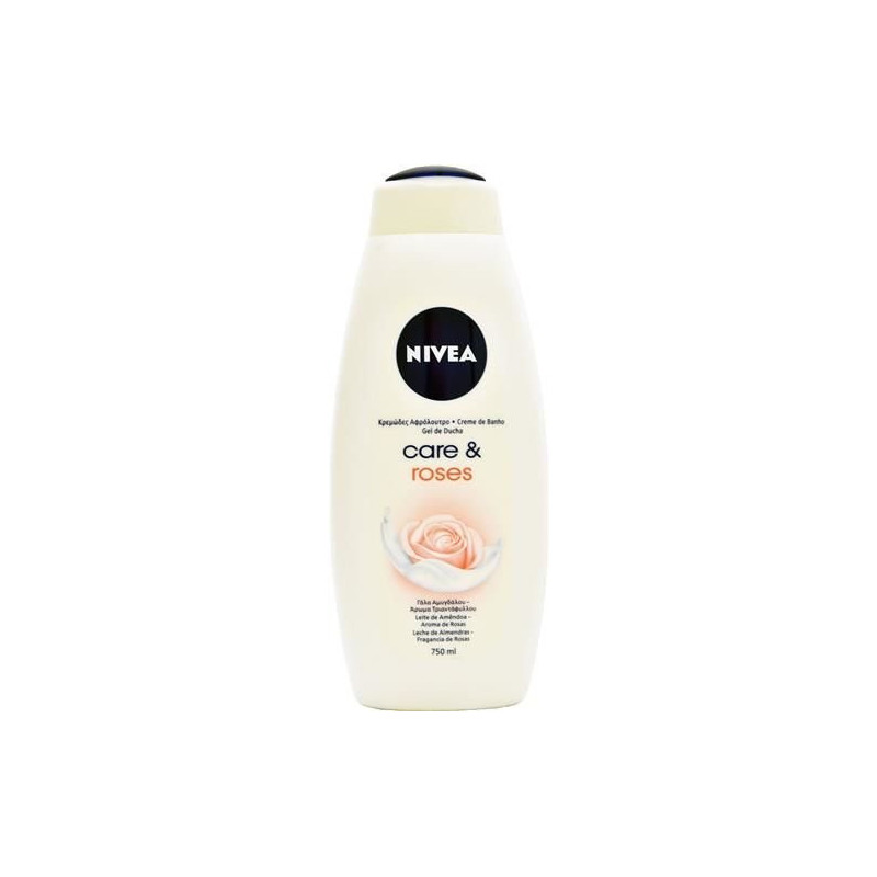 Nivea 750ml żel pod prysznic Care & Roses