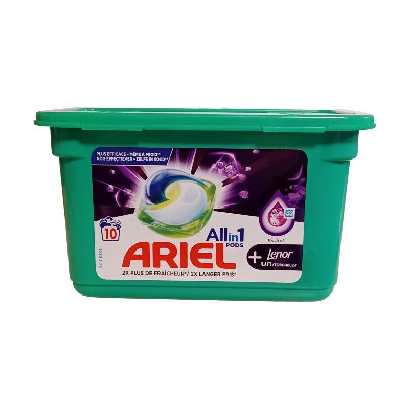 Ariel Pods All in 1 Lenor Unstoppables do prania 10szt