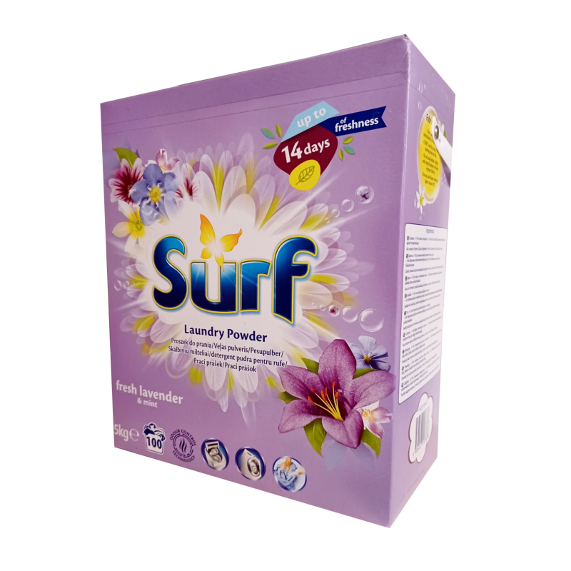 Surf Fresh Lavender & Mint proszek do prania 5kg