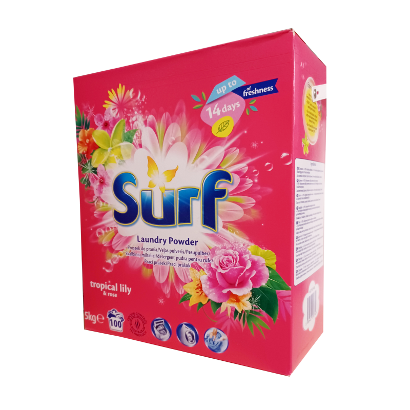 Surf Tropical Lily & Rose proszek do prania 5kg