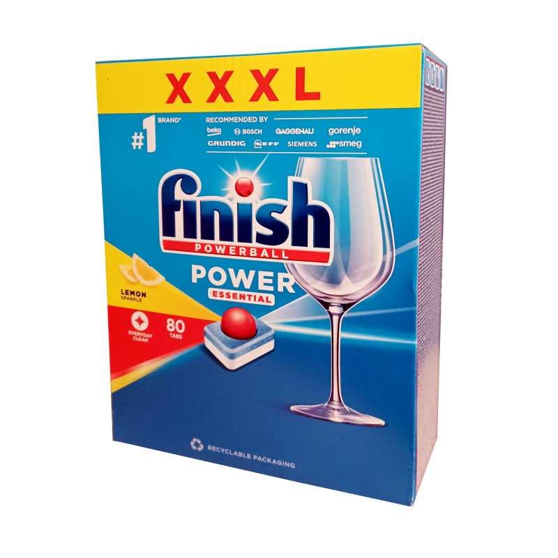 Finish Power Essential tabletki do zmywarki 80szt