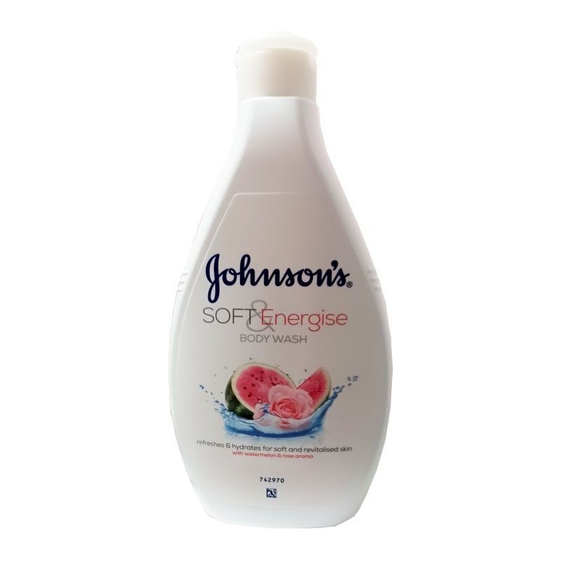 Johnsons Soft & Energise żel pod prysznic 400ml