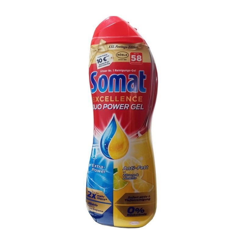 Somat Excellence Duo Power żel do zmywarki 928ml