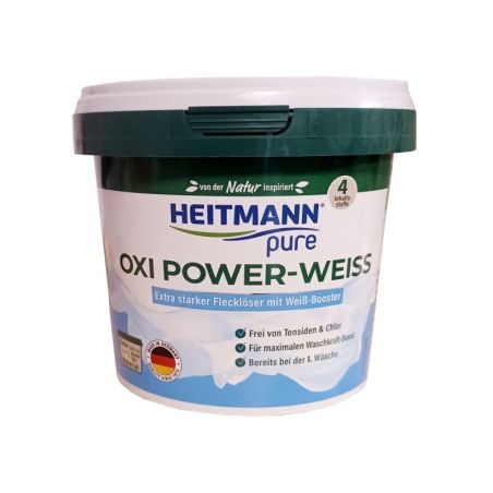 Heitmann Pure Oxi Power odplamiacz do białego 500g