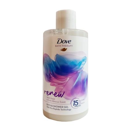 Dove Bath Therapy Renew Wild Violet & Hibiscus żel 400ml