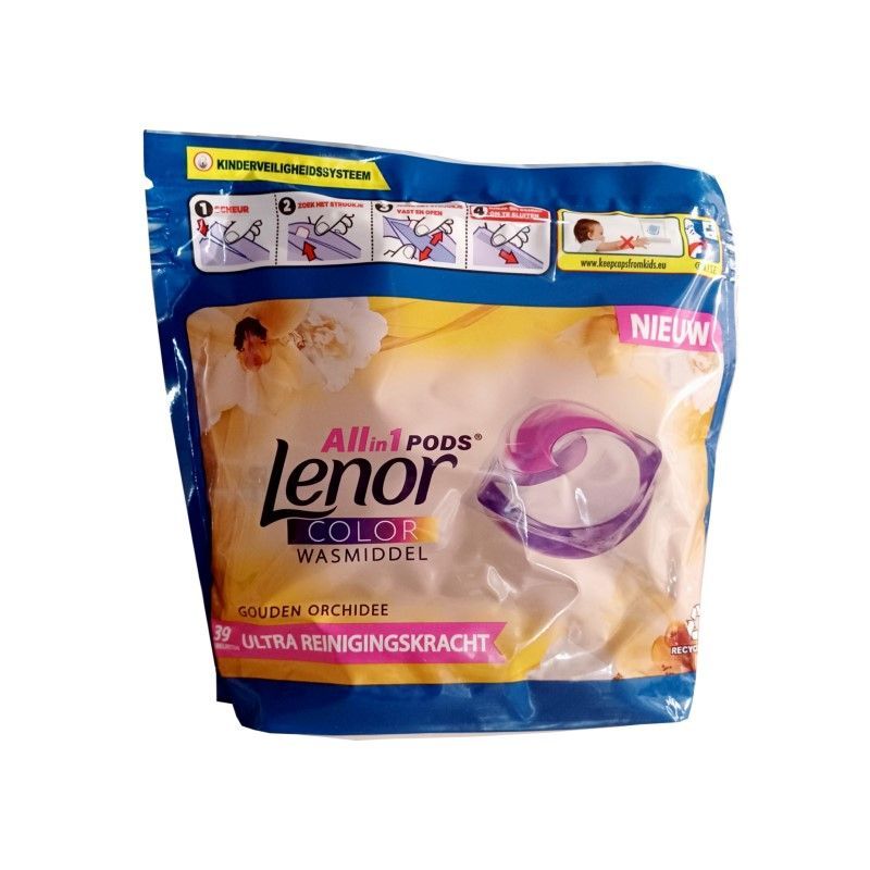 Lenor Allin1 Pods Color Gouden Orchidee kapsułki 39szt