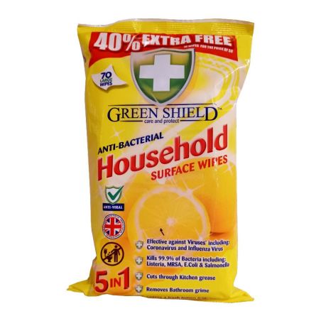 Green Shield chusteczki Household 70szt