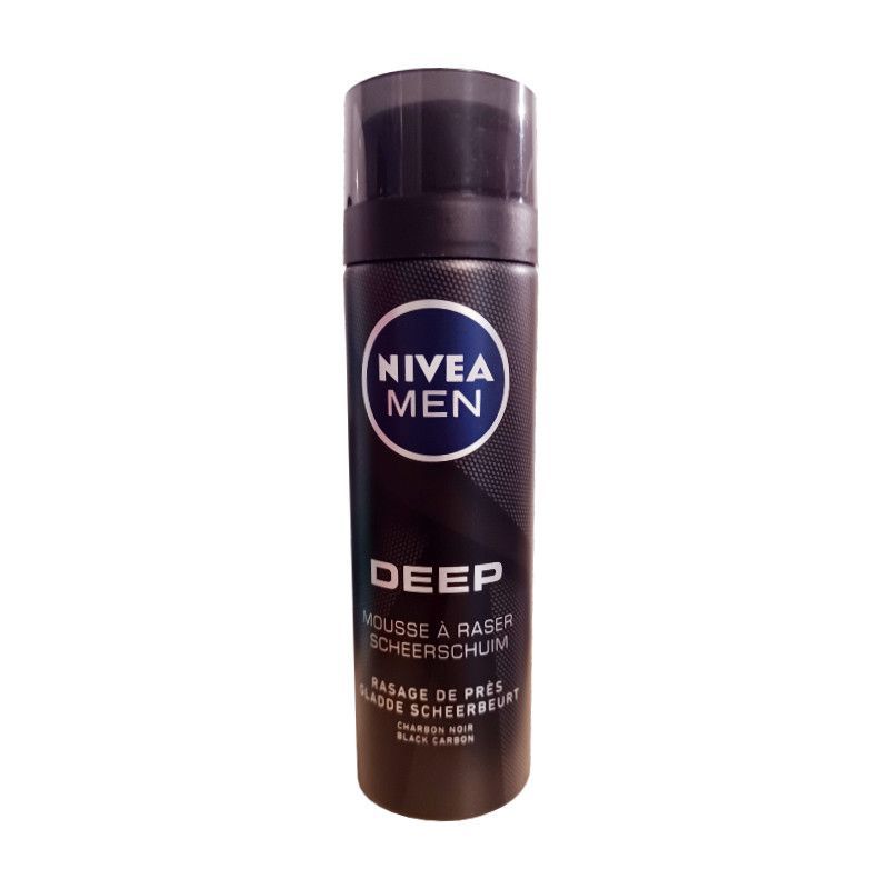 Nivea Men Deep Clean pianka do golenia 200ml