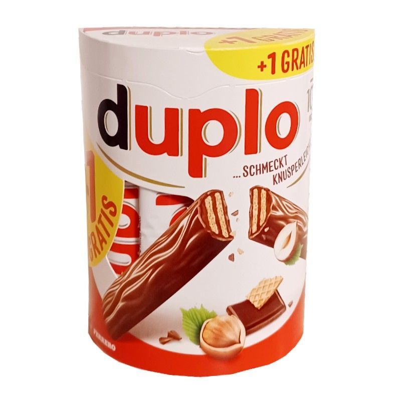 Duplo Ferrero batoniki 10szt + 1 gratis 182g