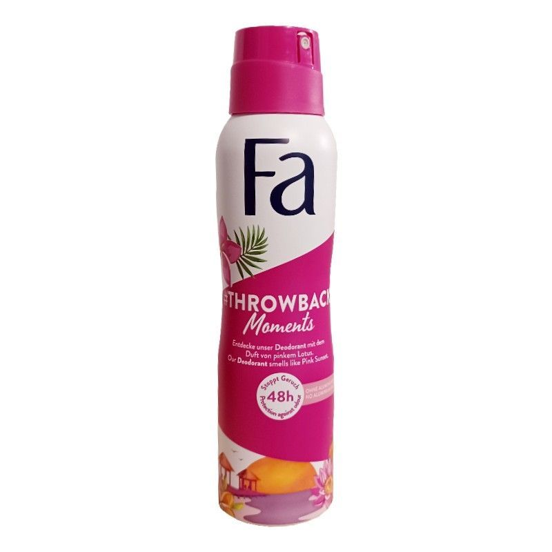 Fa Throwback Moments Pink Lotus dezodorant 150ml