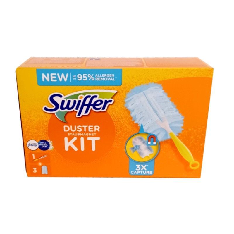 Swiffer Duster Kit febreze miotełka do kurzu + 3 wkłady