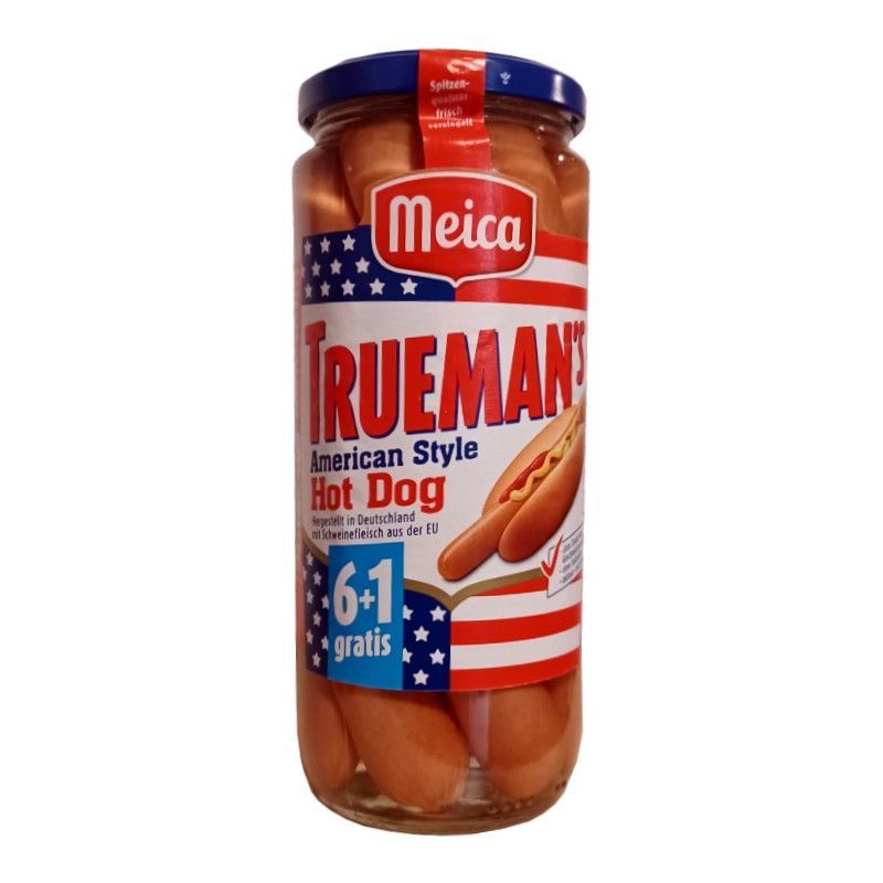 Meica Trueman American Style Hot Dog 7szt 350/540g