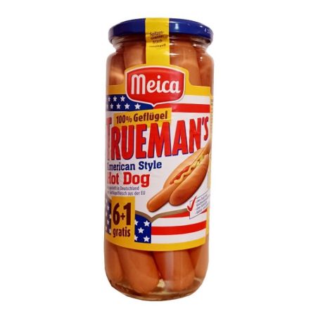 Meica Trueman American Hot Dog Drób 7szt 350/540g