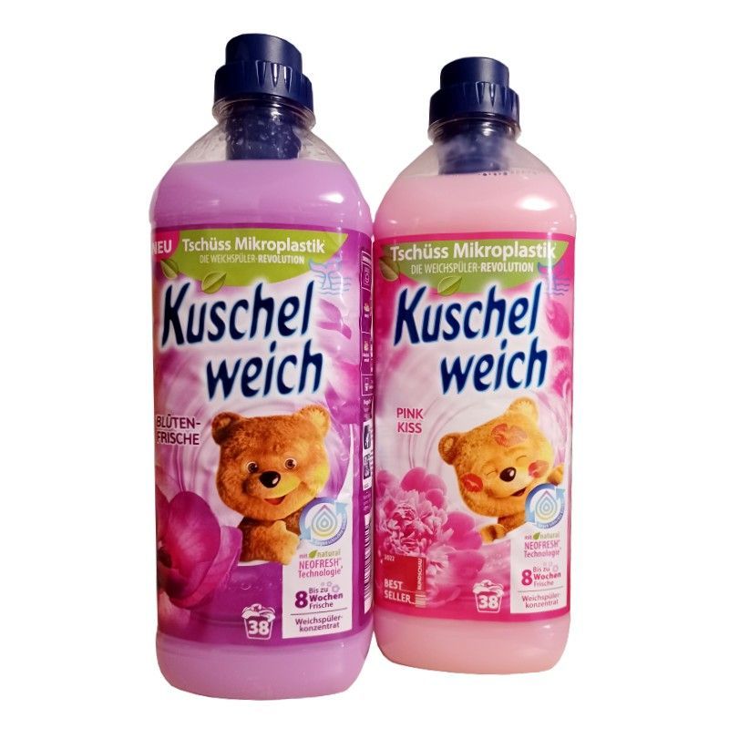 Kuschelweich Blutenfrische i Pink Kiss do płukania zestaw 2szt