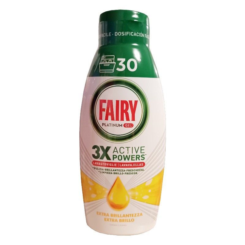 Fairy Platinum Limone żel do zmywarki 600ml