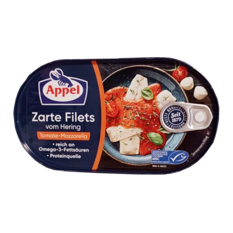 Appel Hering Tomate Mozzarella śledzie 200g