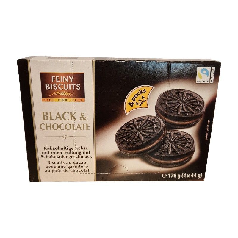 Feiny Biscuits Black & Chocolate ciastka 176g