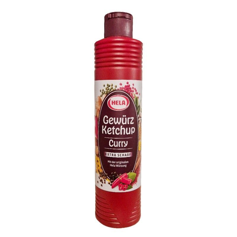 Hela Gewurz Ketchup Curry Extra Scharf 800ml