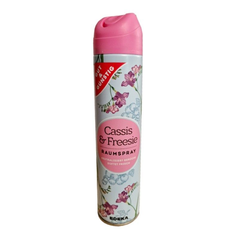 Gut & Gunstig Cassis & Freesie odświeżacz powietrza 300ml