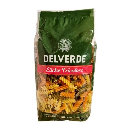 Delverde Eliche Tricolore makaron 500g