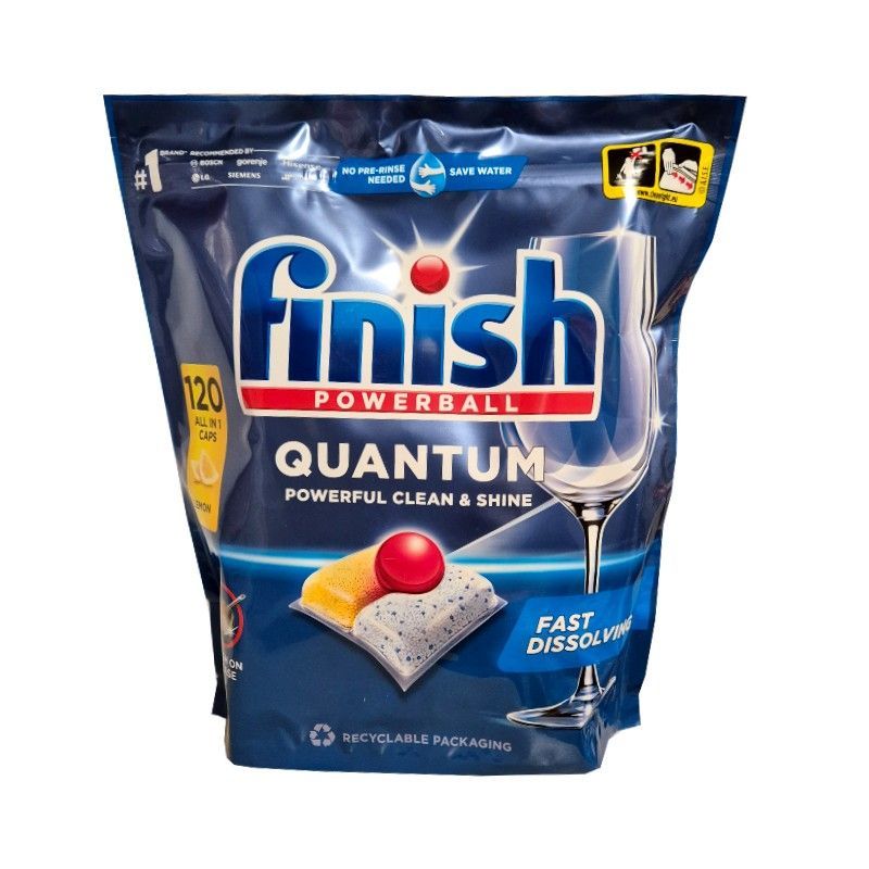 Finish Quantum Powerful Lemon kapsułki do zmywarki 120szt