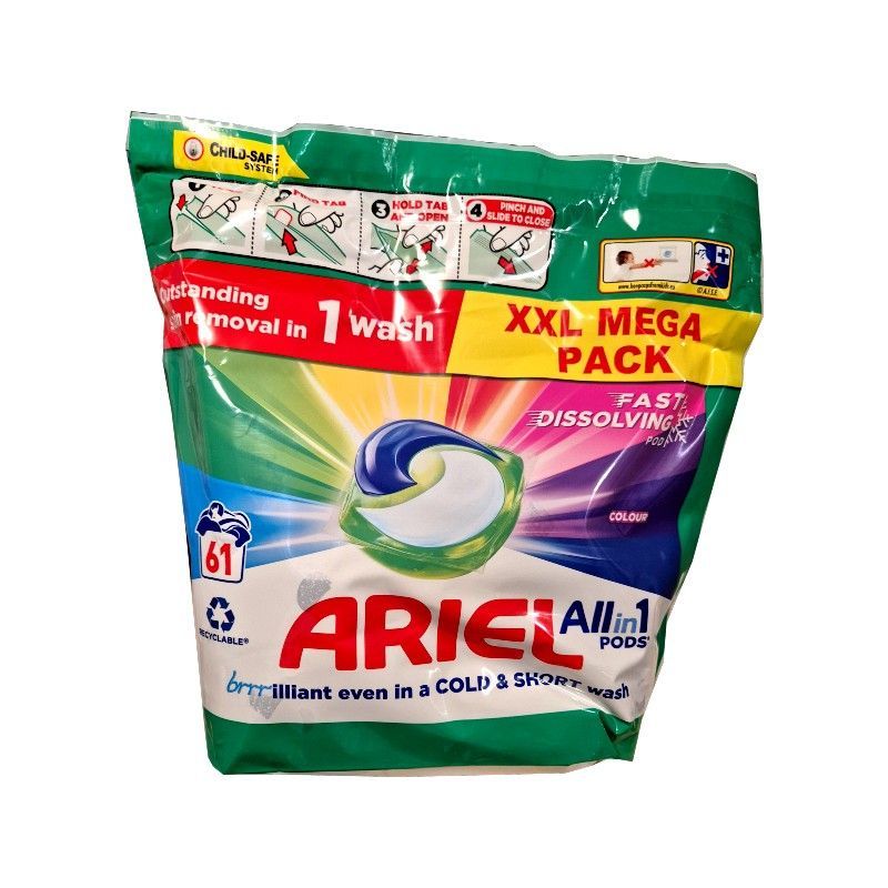 Ariel Allin1 Pods Color kapsułki do prania 61szt