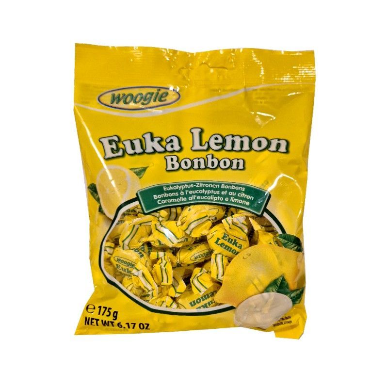 Woogie Euka Lemon Bonbon cukierki 175g