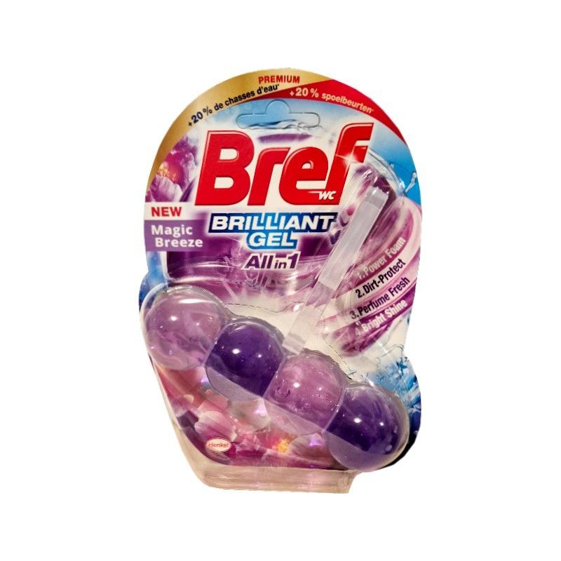 Bref Brilliant Gel Magic Breeze zawieszka żelowa do WC 42g