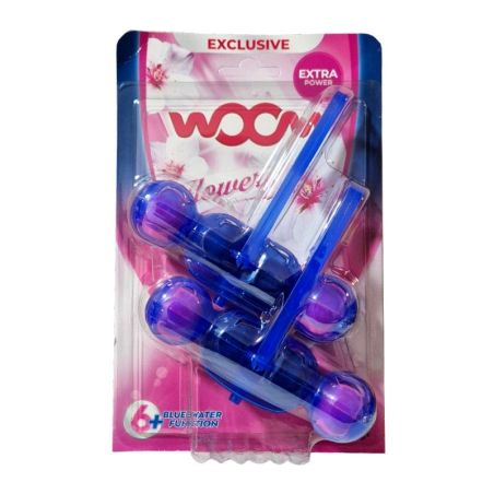 Woom Flowers Exclusive zawieszka do WC 2x55g