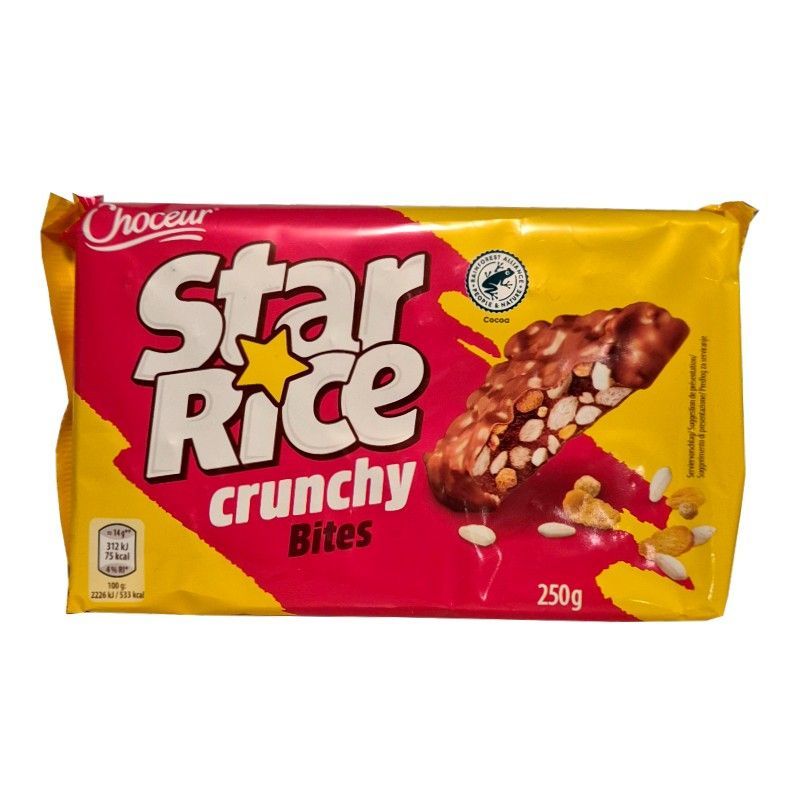 Choceur Star Rice Crunchy Bites 250g