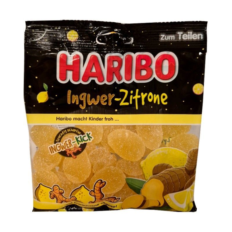 Haribo Ingwer Zitrone żelki 160g