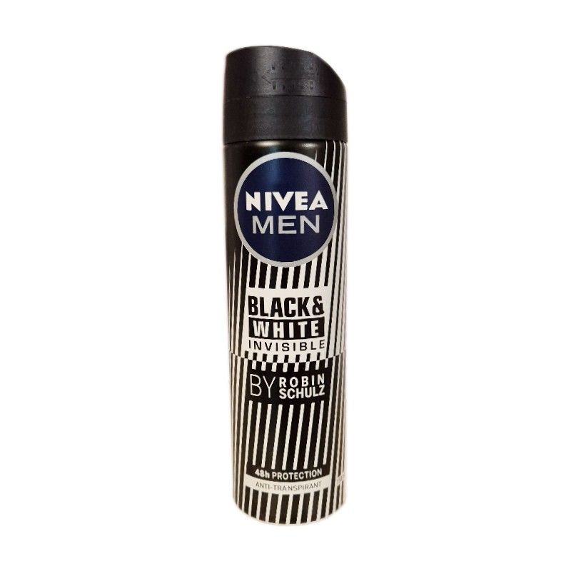 Nivea Men Black & White Invisible antyperspirant 150ml