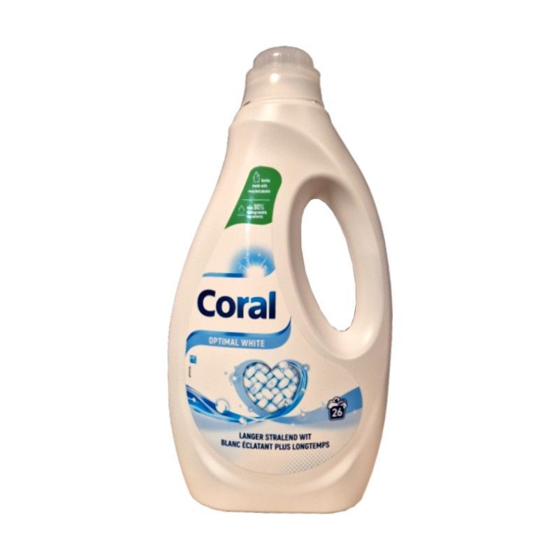 Coral Optimal White żel do prania białych tkanin 1,17L