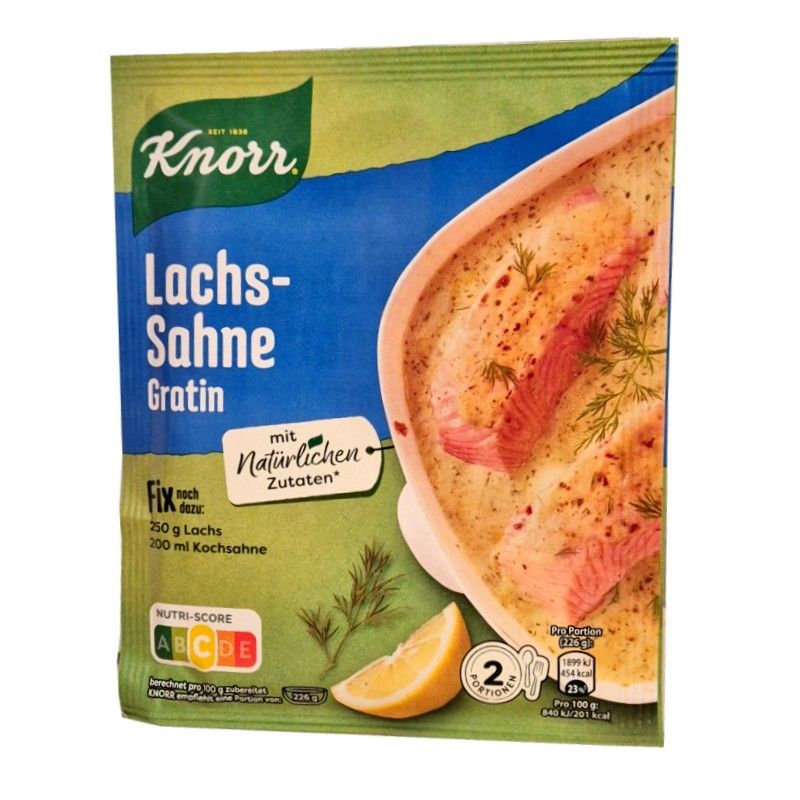 Knorr Lachs-Sahne Gratin Fix 28g