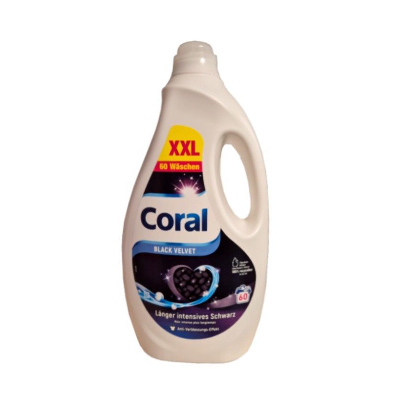 Coral Black Velvet żel do prania 60p 3L