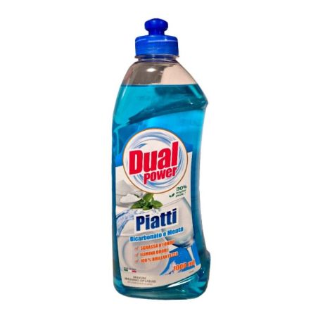 Dual Power Piatti Bicarbonato e Menta płyn do naczyń 1L