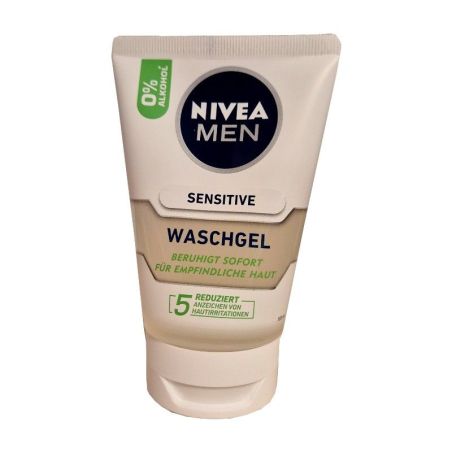 Nivea Men Sensitive żel do mycia twarzy 100ml