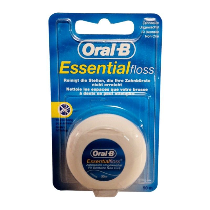 Oral-B Essential Floss nić dentystyczna niewoskowana 50m