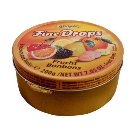 Woogie Fine Drops Frucht cukierki wieloowocowe 200g