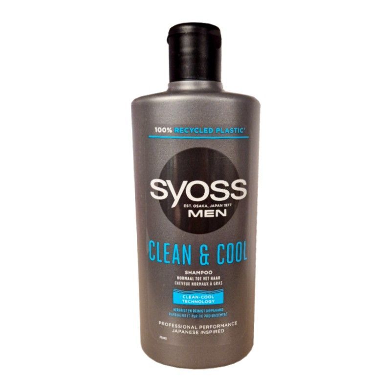 Syoss Men Clean & Cool szampon do włosów 440ml